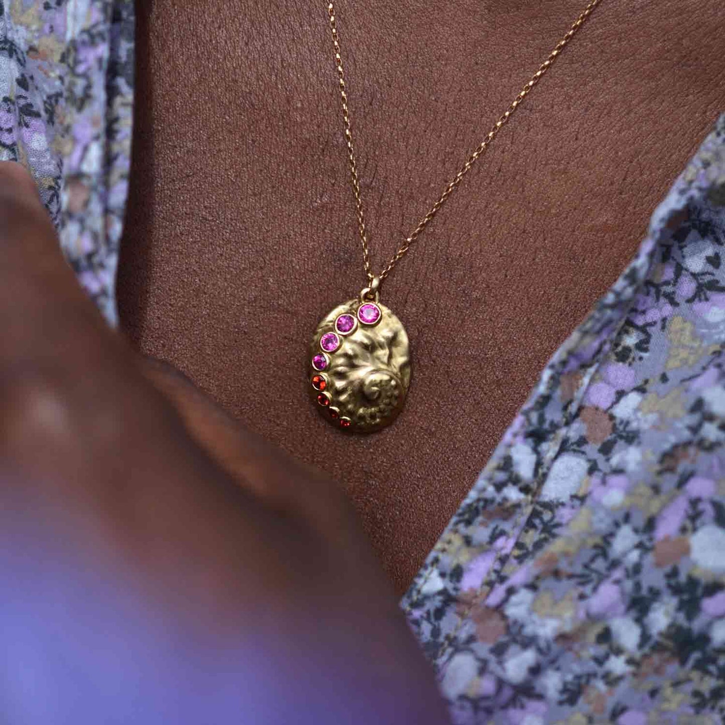 Harmony Pendant, Sapphire