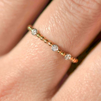 Bague fine Diamant Melissa 1 - Maison Ypaga