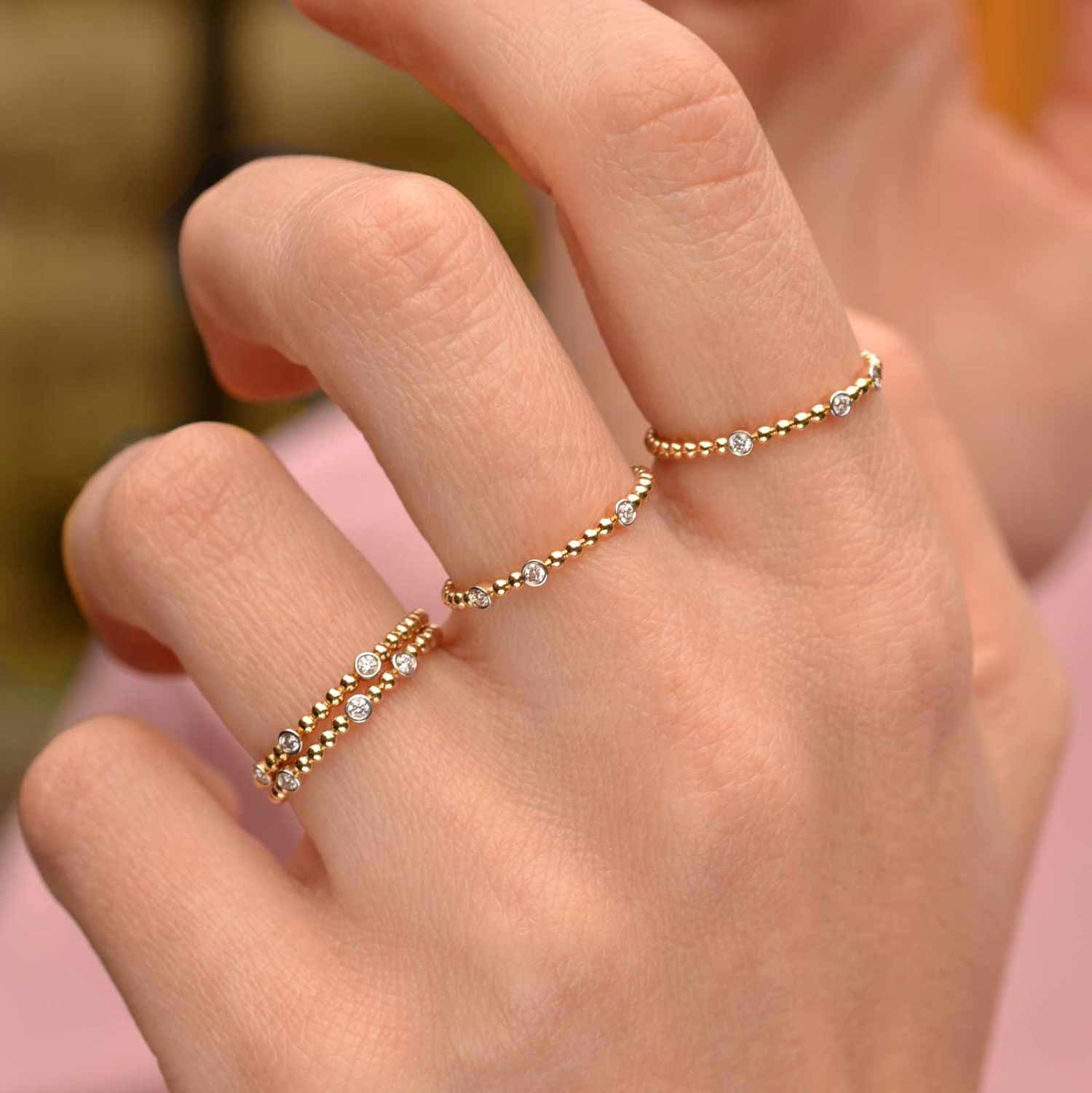 Bague fine Diamant Melissa 3 - Maison Ypaga